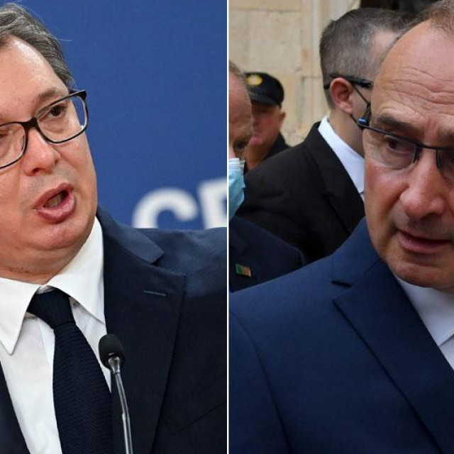 Aleksandar Vučić i Gordan Grlić Radman