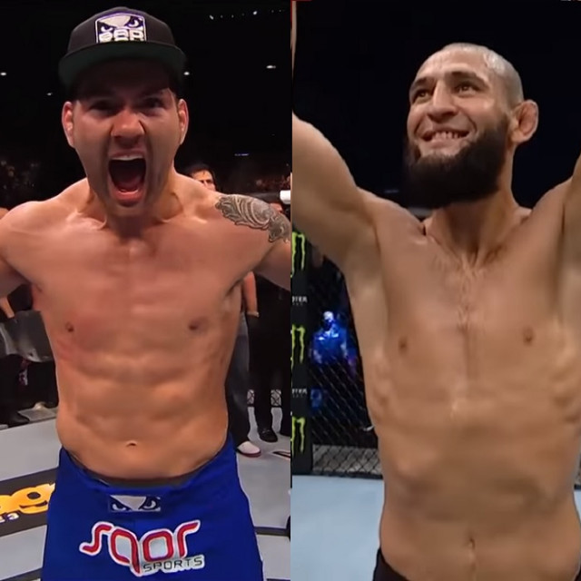 Chris Weidman i Khamzat Chimaev