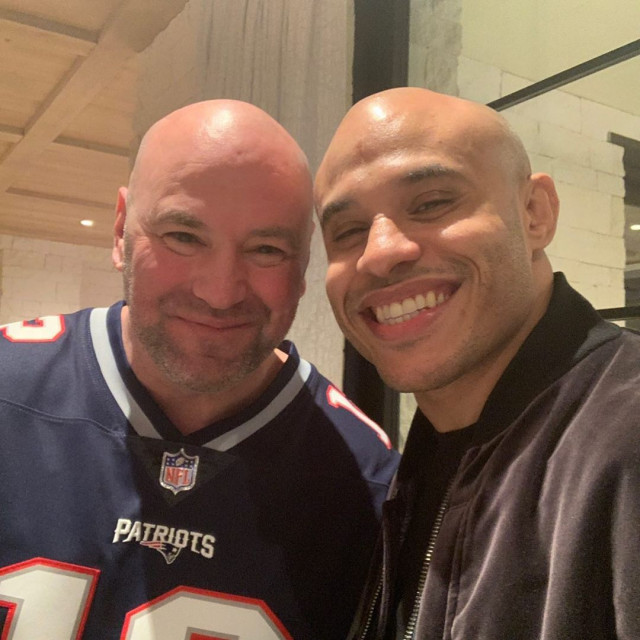Dana White i Ali Abdelaziz