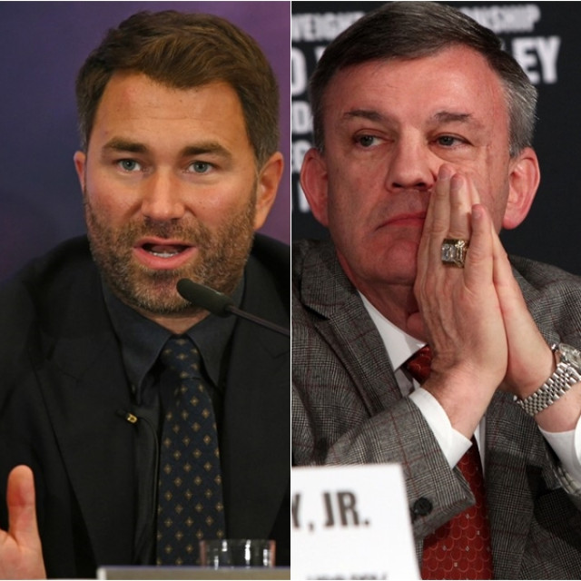 Eddie Hearn i Teddy Atlas