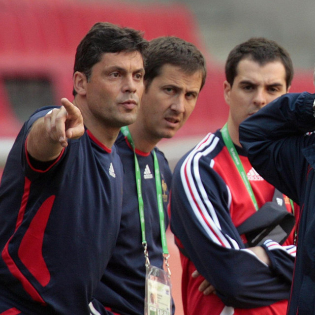 Bruno Martini (lijevo) i bivši francuski izbornik Raymond Domenech