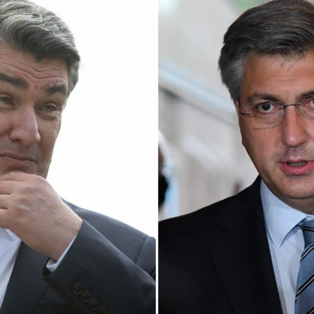 Zoran Milanović i Andrej Plenković
