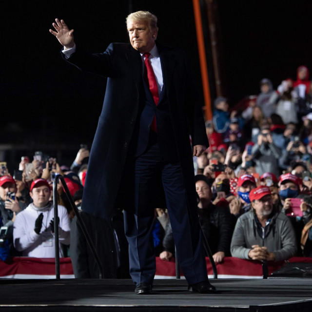 Donald Trump na skupu u Pennsylvaniji