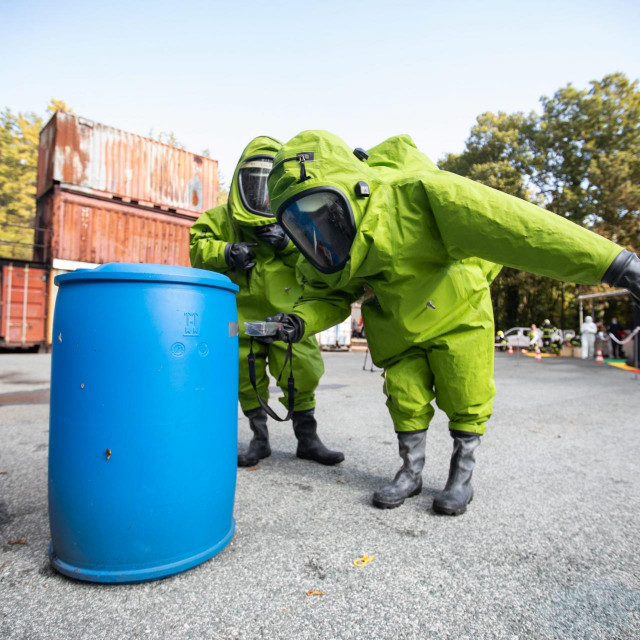 Zajednička vježba slovenskih i hrvatskih vatrogasaca