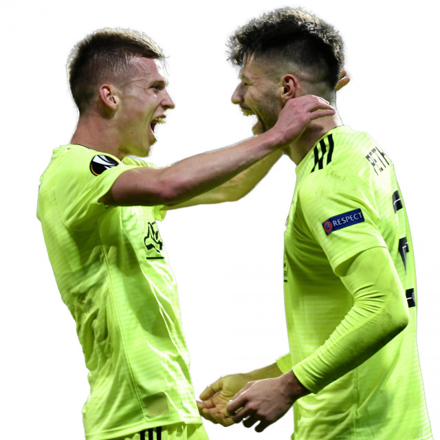 Dani Olmo i Bruno Petković iz vremena kad su dijelili isti dres