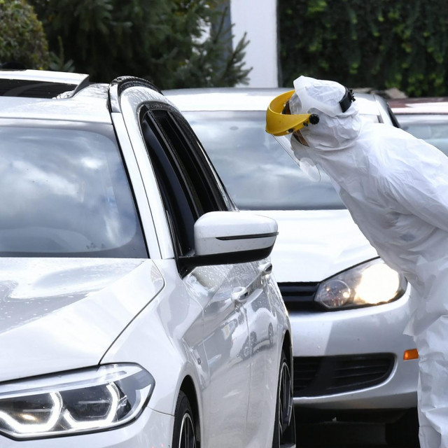 Testiranje na koronavirus u Zavodu za javno zdravstvo Andrija Štampar