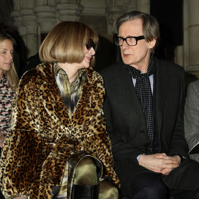 Anna Wintour i Bill Nighy 2012.