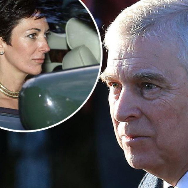 Princ Andrew i Ghislaine Maxwell