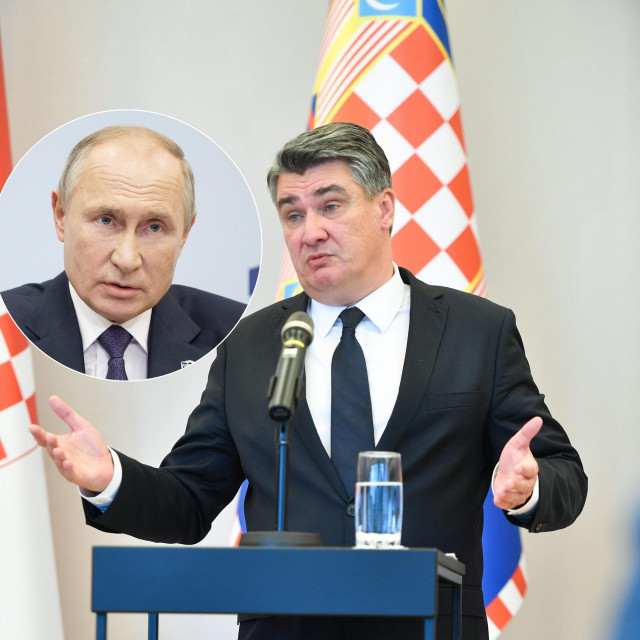 Zoran Milanović i Vladimir Putin