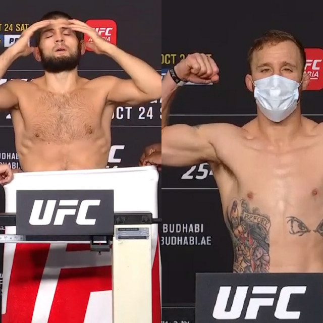 Khabib Nurmagomedov i Justin Gaethje