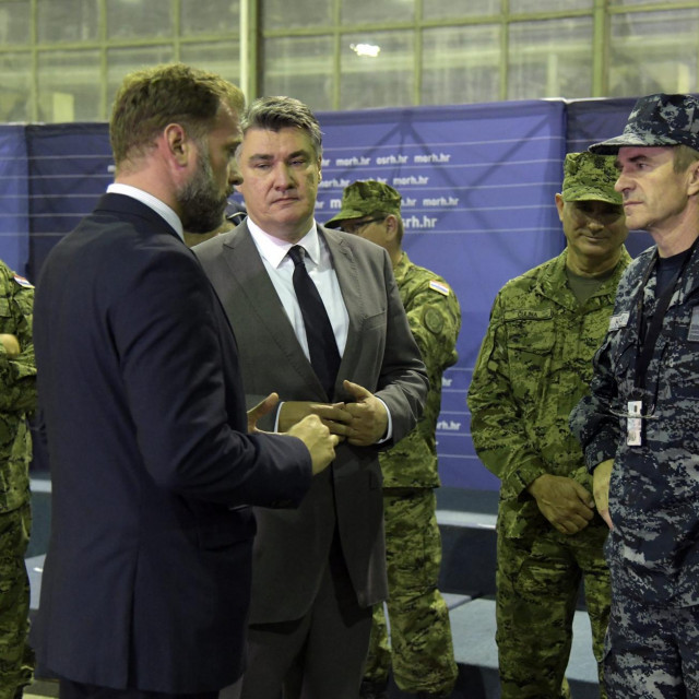 Mario Banožić, Zoran Milanović, Robert Hranj.