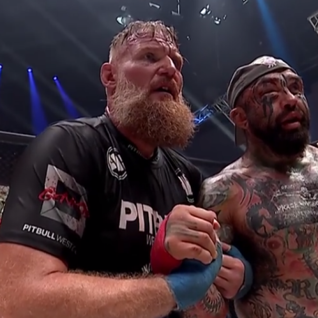 Josh Barnett i Marcin Rozalski