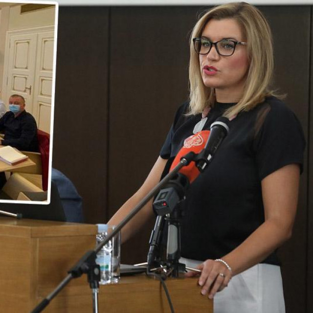 Nikolina Brnjac, subotnji sastanak u Vladi (u okviru)
