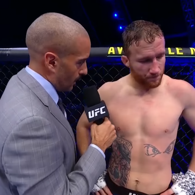 Jon Anik i Justin Gaethje