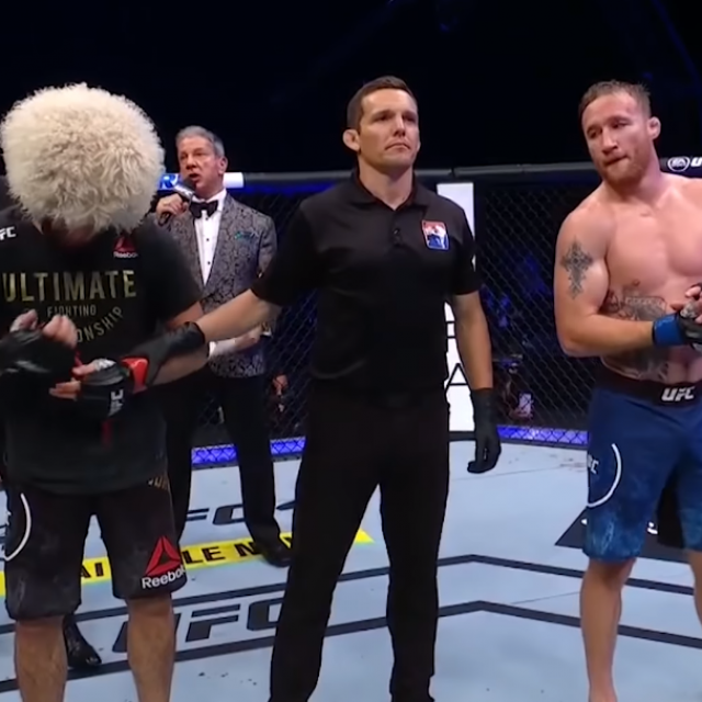 Khabib Nurmagomedov i Justin Gaethje