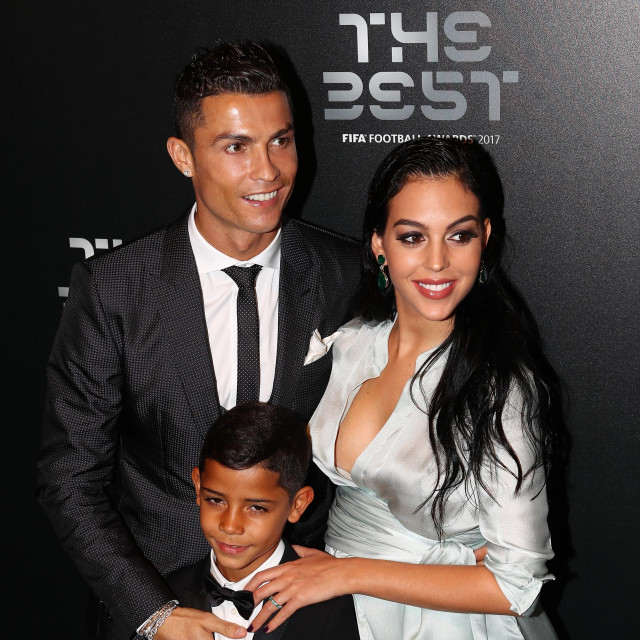 Cristiano i Georgina sa sinom