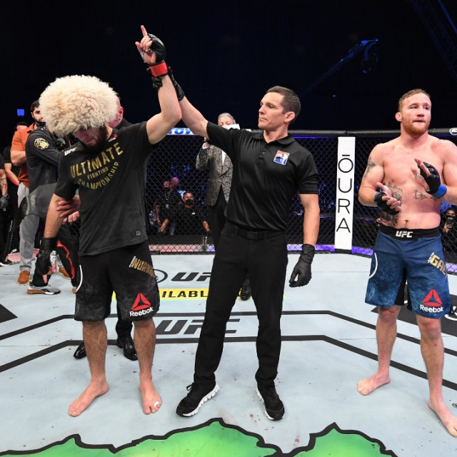 Khabib Nurmagomedov i Justin Gaethje