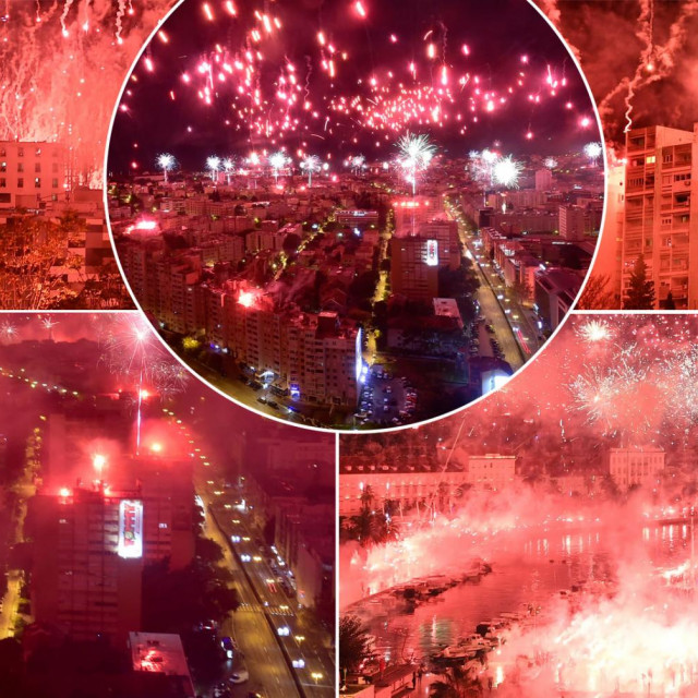 Torcida slavlje Split