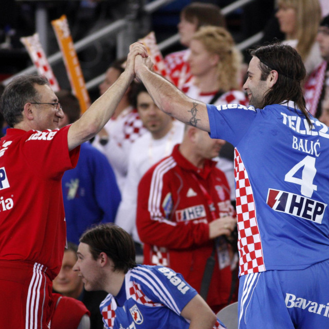 Lino Červar i Ivano Balić