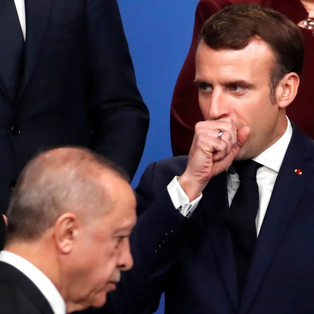 Recep Tayyip Erdogan i Emmanuel Macron