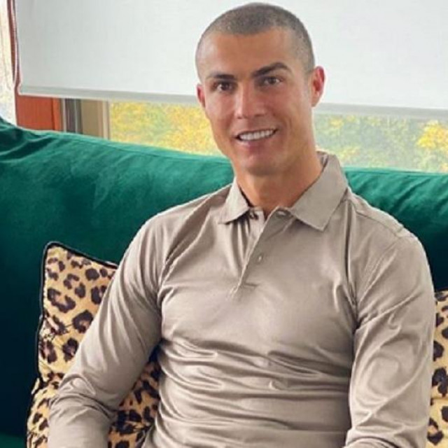Ronaldo s novom 'frizurom'