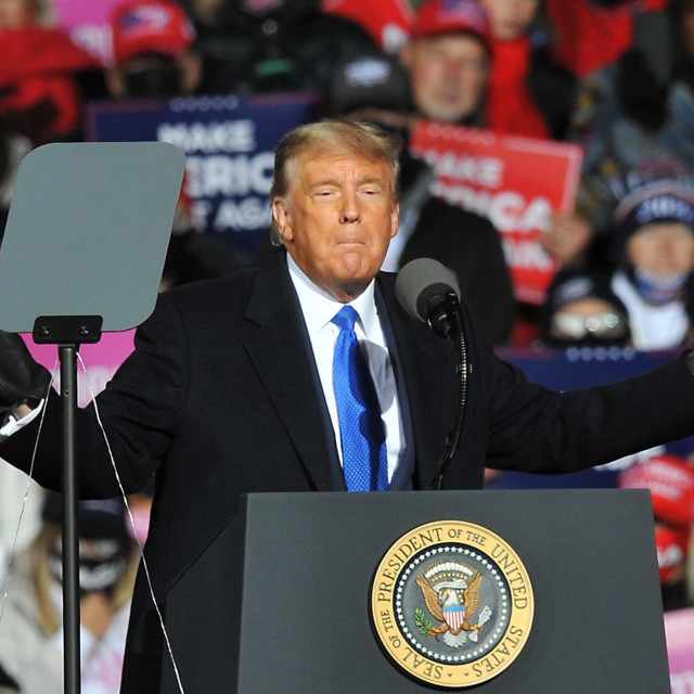 Donald Trump na skupu u Nebraski