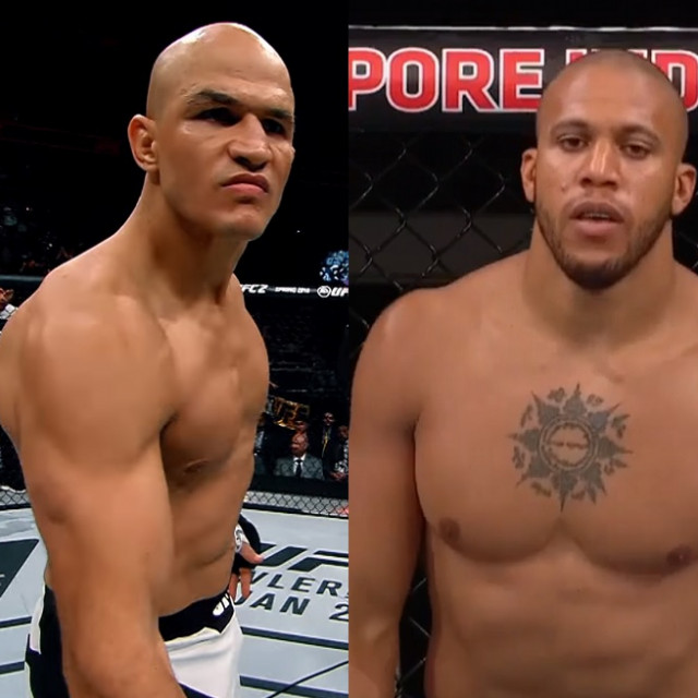 Junior Dos Santos i Ciryl Gane
