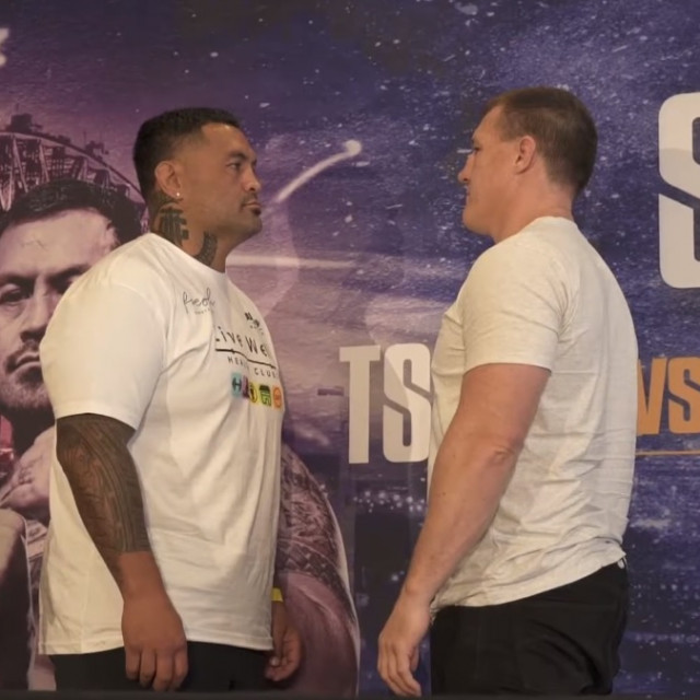 Mark Hunt i Paul Gallen