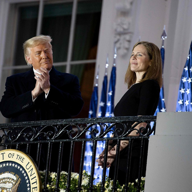 Donald Trump I Amy Coney Barrett