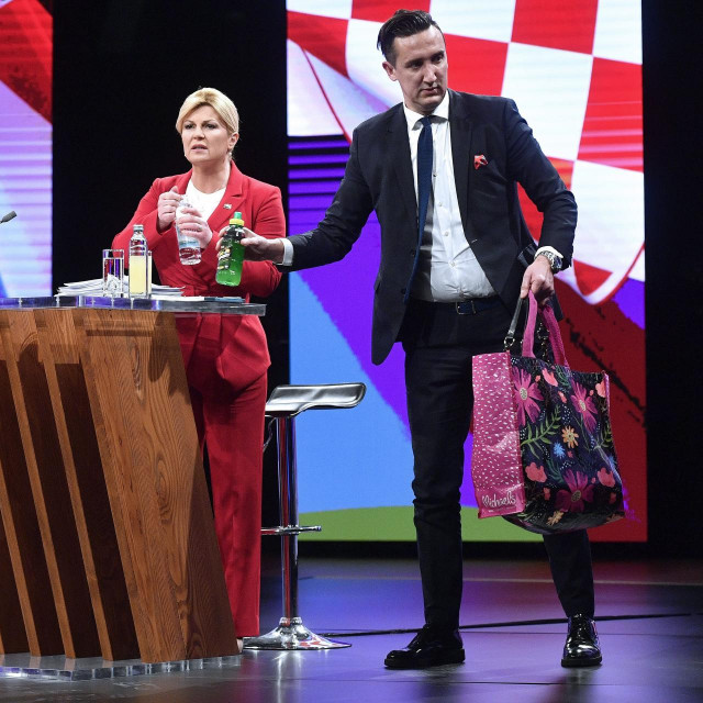 Kolinda Grabar Kitarović i Tomislav Madžar