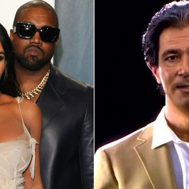 Kim Kardashian, Kanye West i hologram Roberta Kardashiana