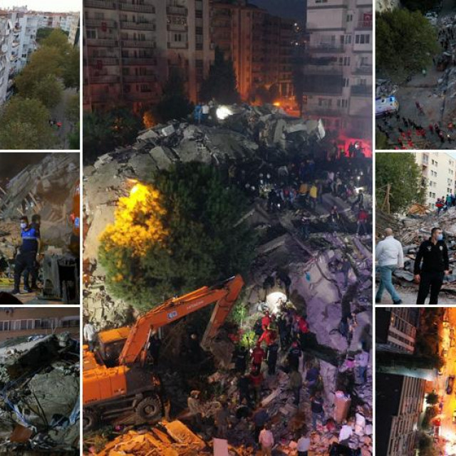 Prizori iz Turske nakon potresa