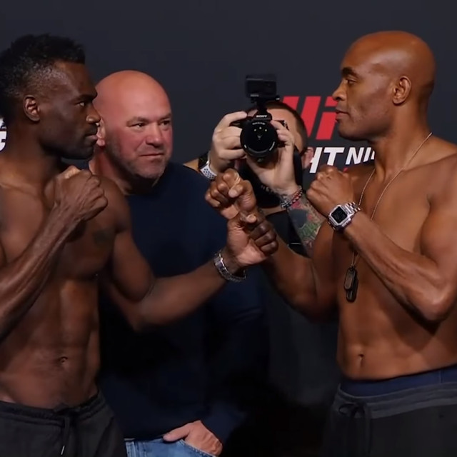 Uriah Hall i Anderson Silva