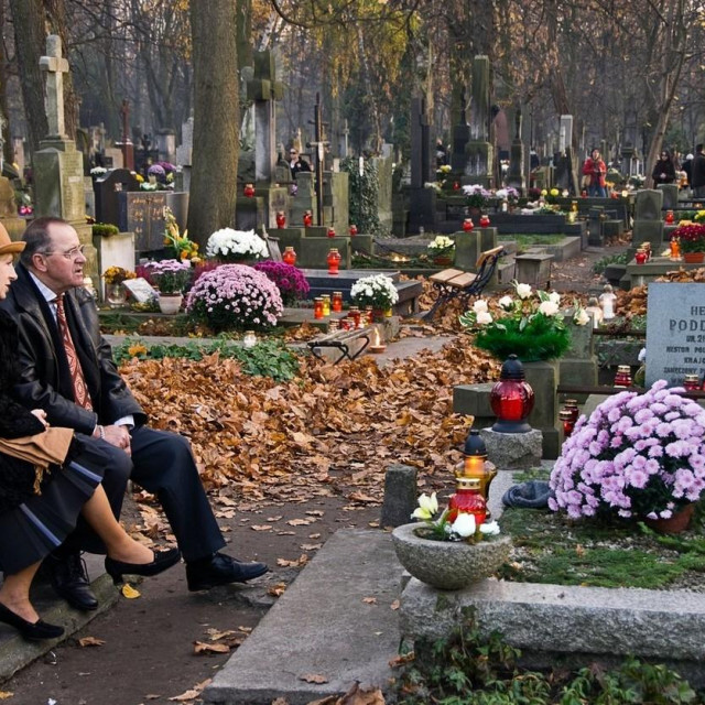 Groblje u Varšavi, arhivska fotografija