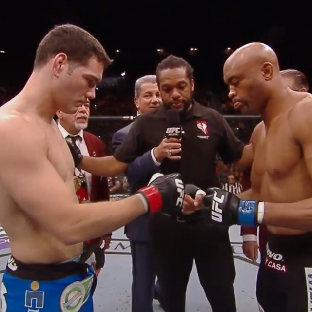 Chris Weidman i Anderson Silva