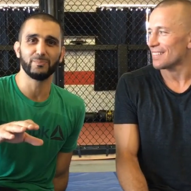 Firas Zahabi i Georges St-Pierre