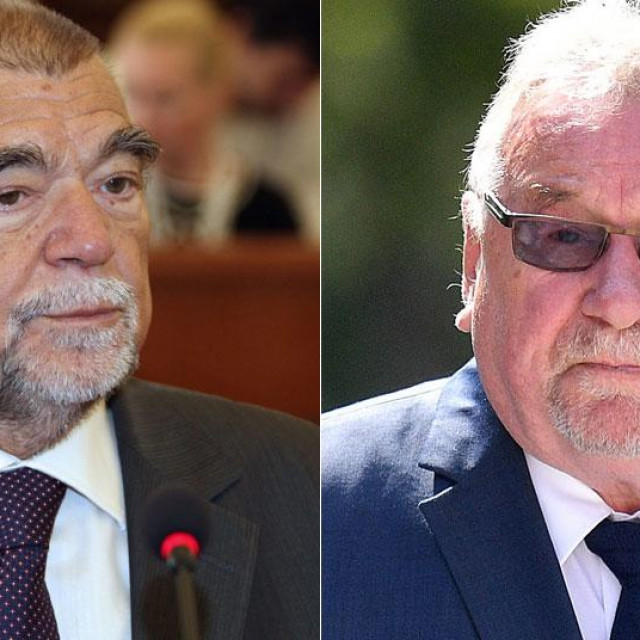 Stjepan Mesić i Vladimir Šeks