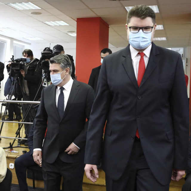 Zoran Milanović i Peđa Grbin