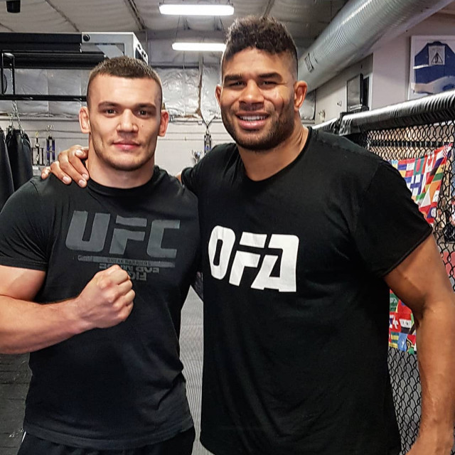 Darko Stošić i Alistair Overeem