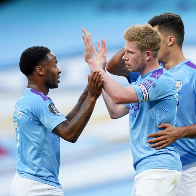 Raheem Sterling i Kevin De Bruyne odlično surađuju