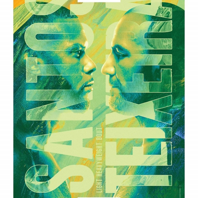 Santos vs. Teixeira poster