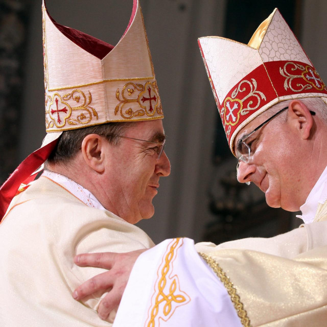 Josip Bozanić i Mate Uzinić