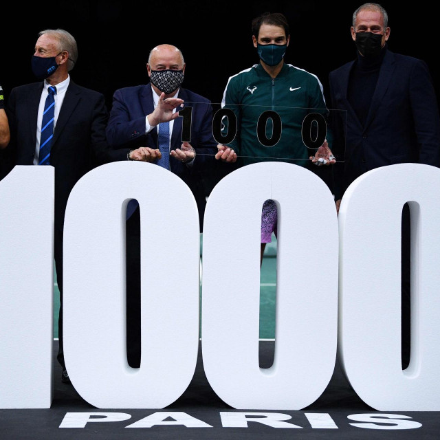 Nadal je u srijedu navečer ostvario tisućitu pobjedu u karijeri