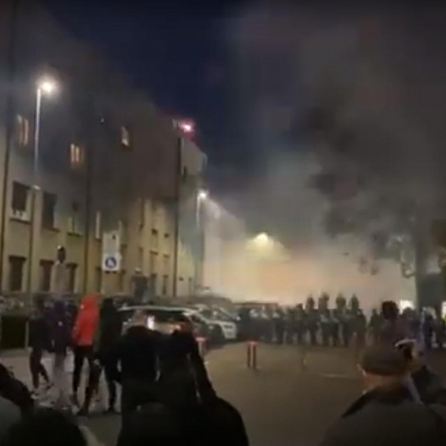 Prosvjed u Ljubljani