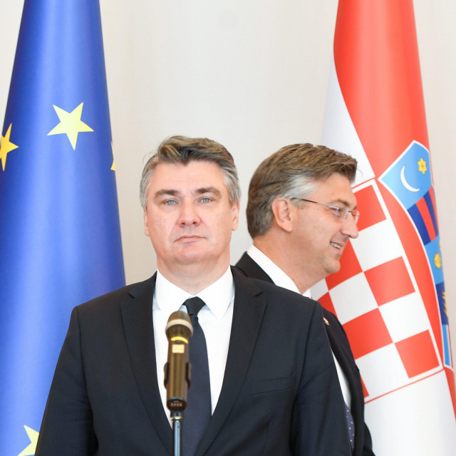 Zoran Milanović i Andrej Plenković