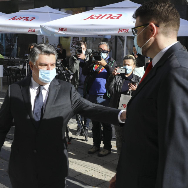 Zoran Milanović i Peđa Grbin