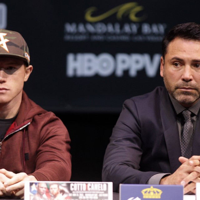 Saul 'Canelo' Alvarez i Oscar De La Hoya
