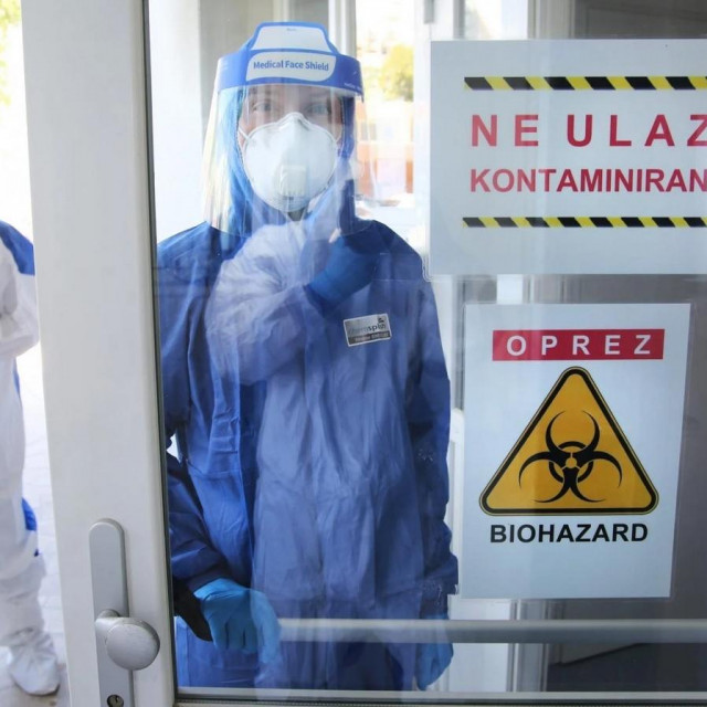 COVID odjel na infektologiji splitske bolnice na Križinama