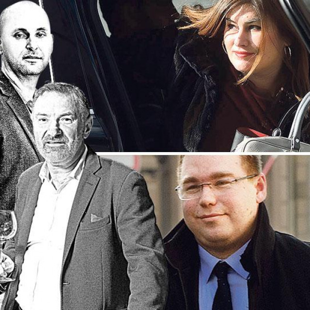 Tomislav Tolušić i Josip Galić (lijevo), Gabrijela Žalac i Marko Pavić (u sredini), Franjo Lucić i Marko Pipunić (desno)