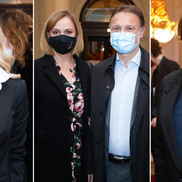 Mila Elegović, Gordan Jandroković sa suprugom Sonjom i Nenad Korkut